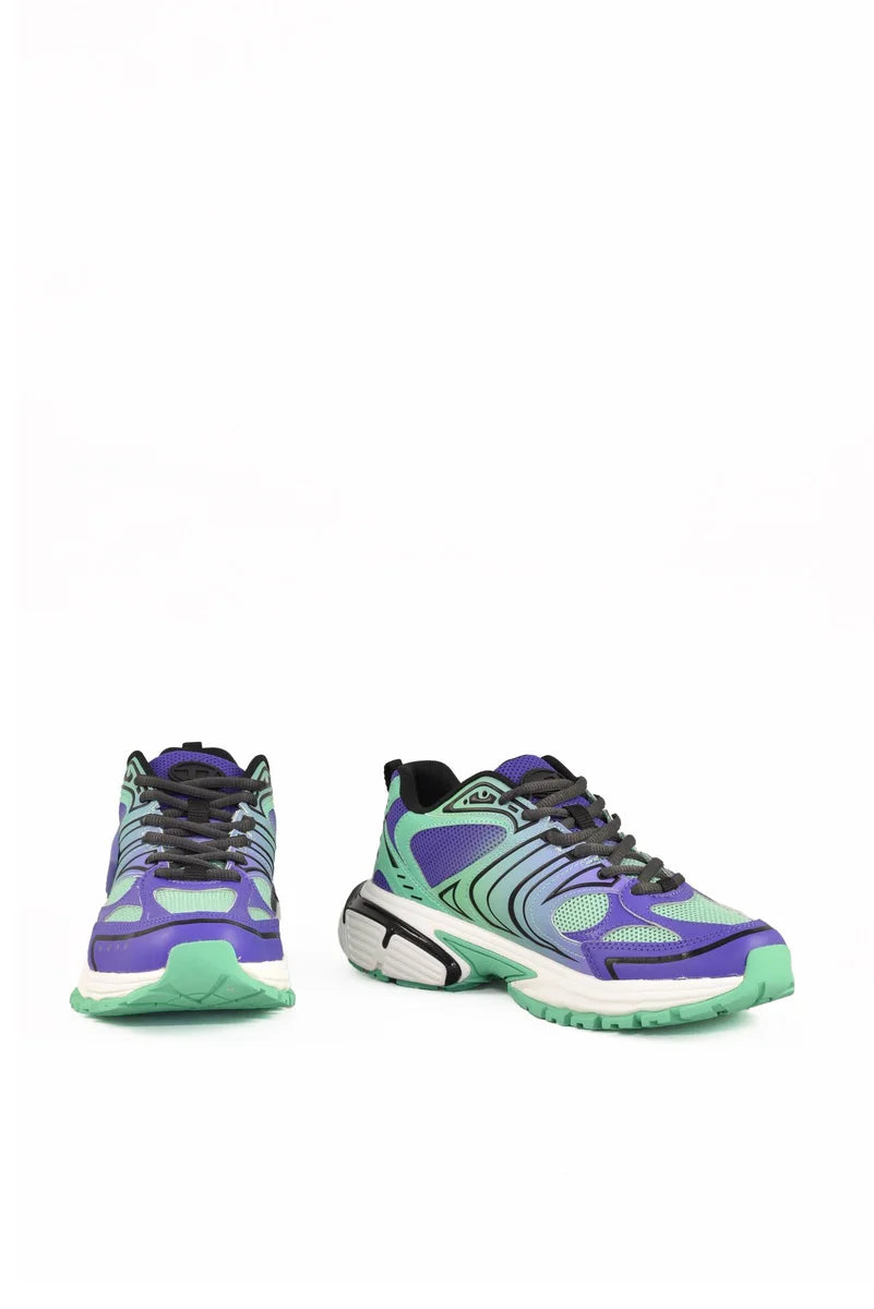 Other Fibers Sneakers - Green/Purple