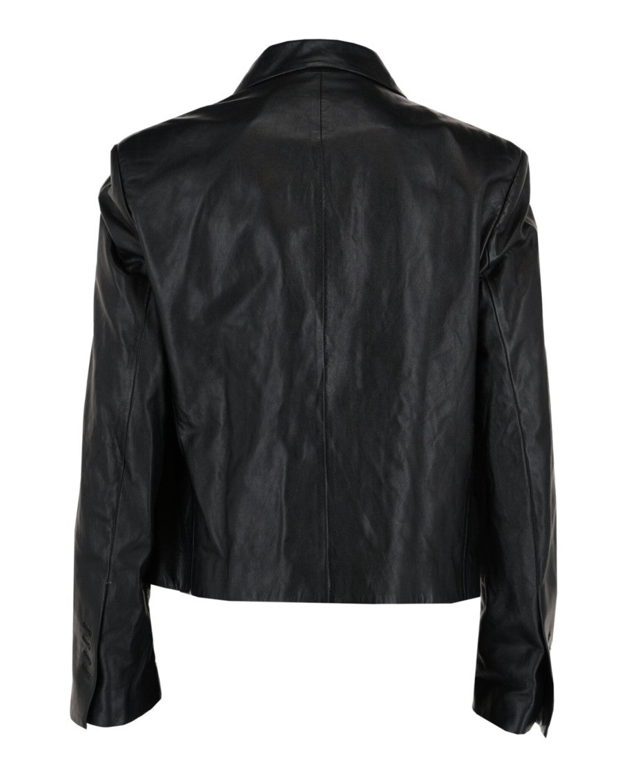 Leather Blazer