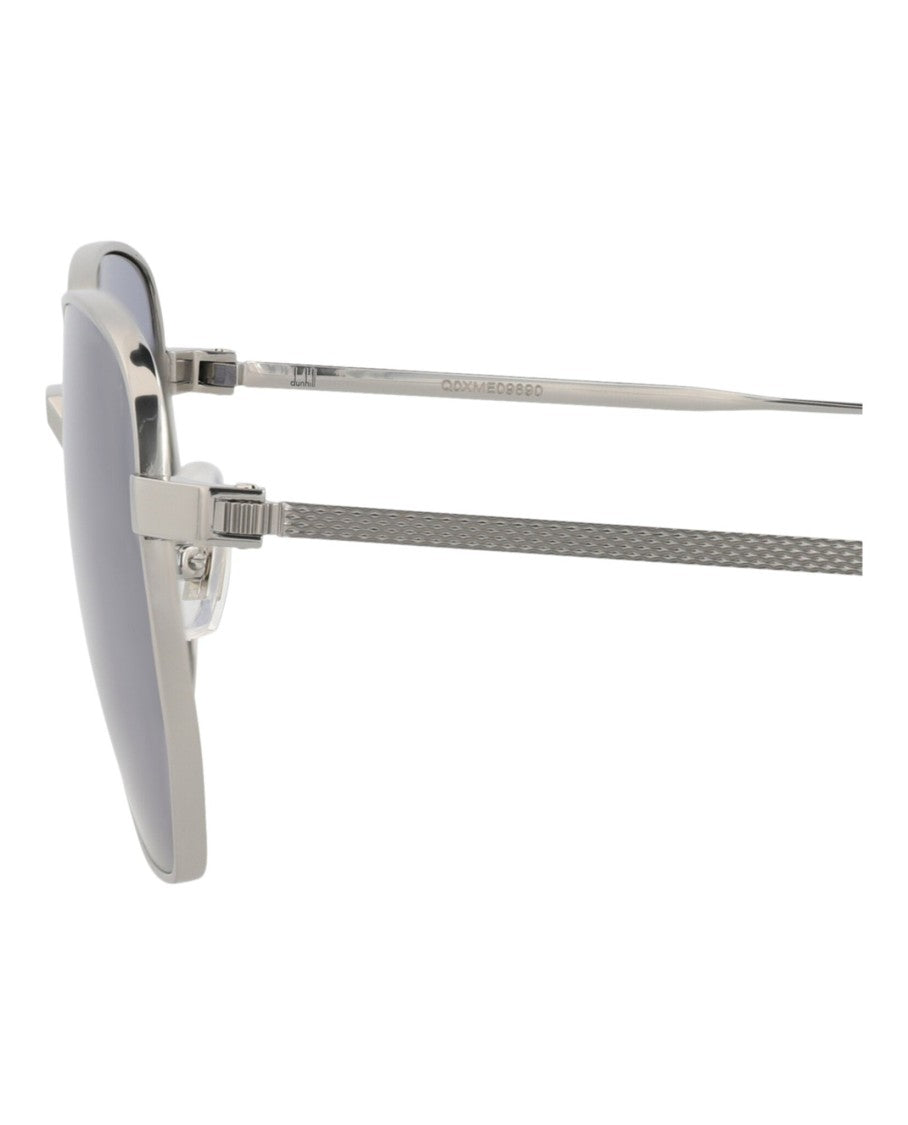 Square-Frame Titanium Sunglasses