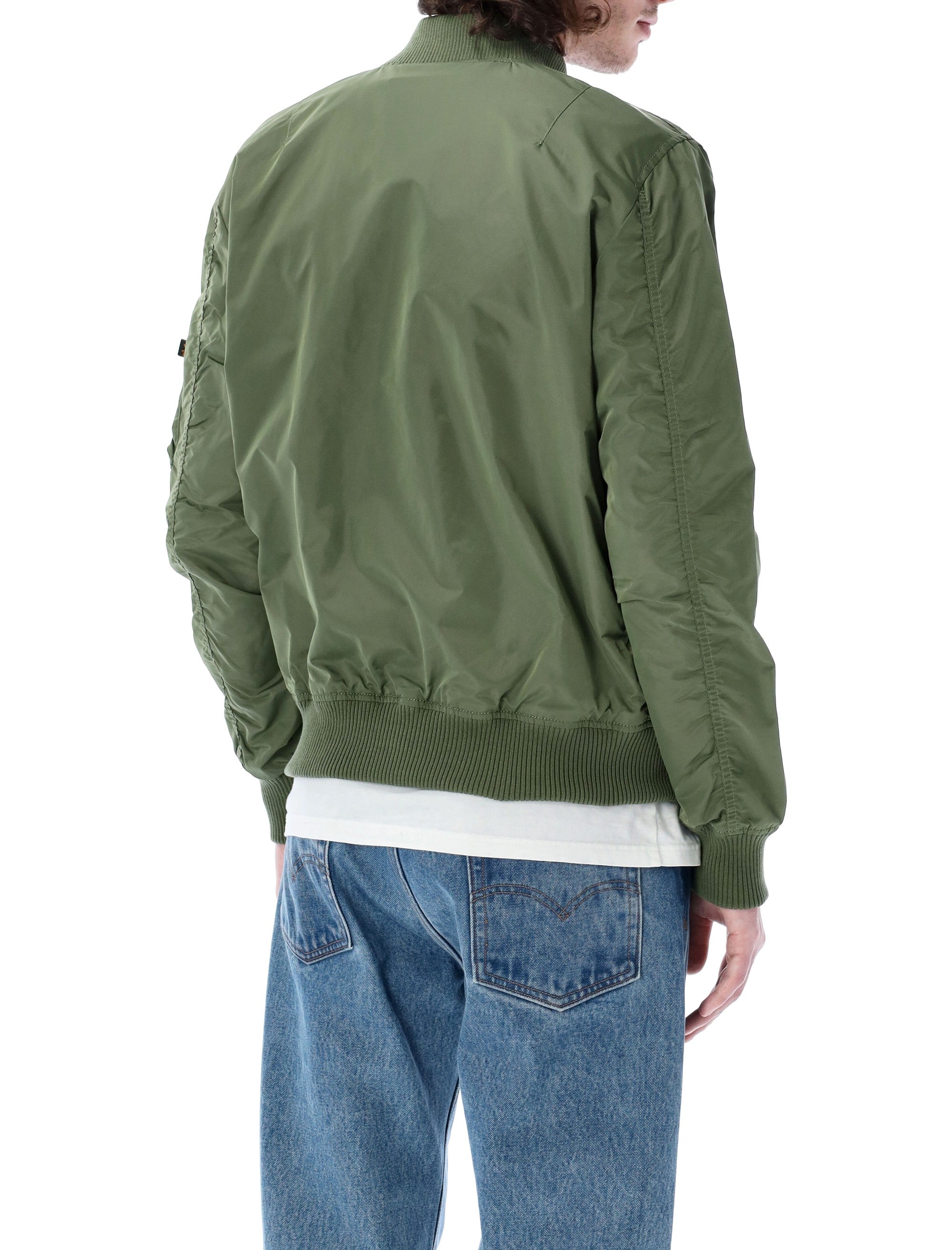 Ma-1 Tt Nylon Bomber Jacket
