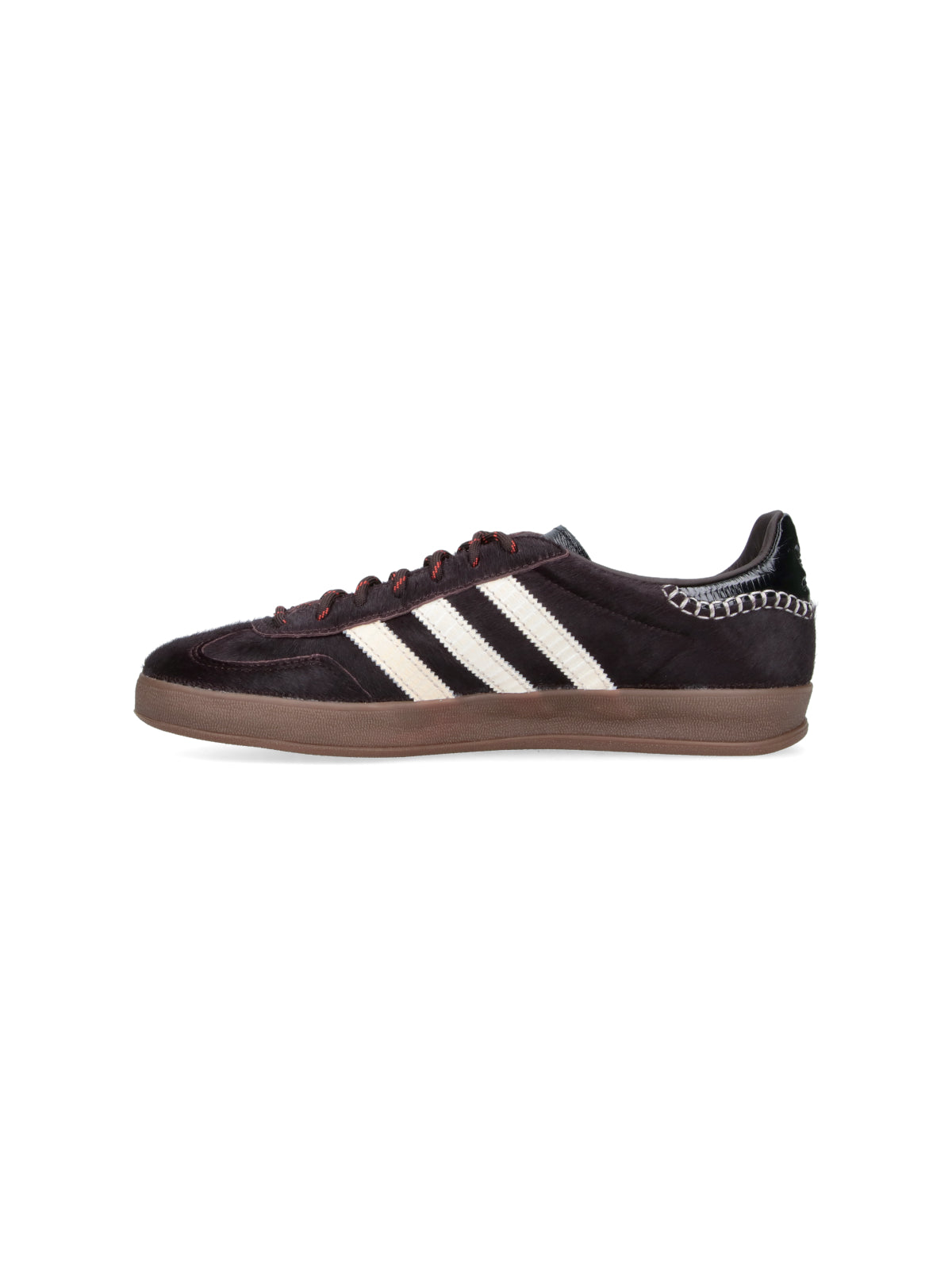 Dark Suede Bold Stripe Gum Sneakers