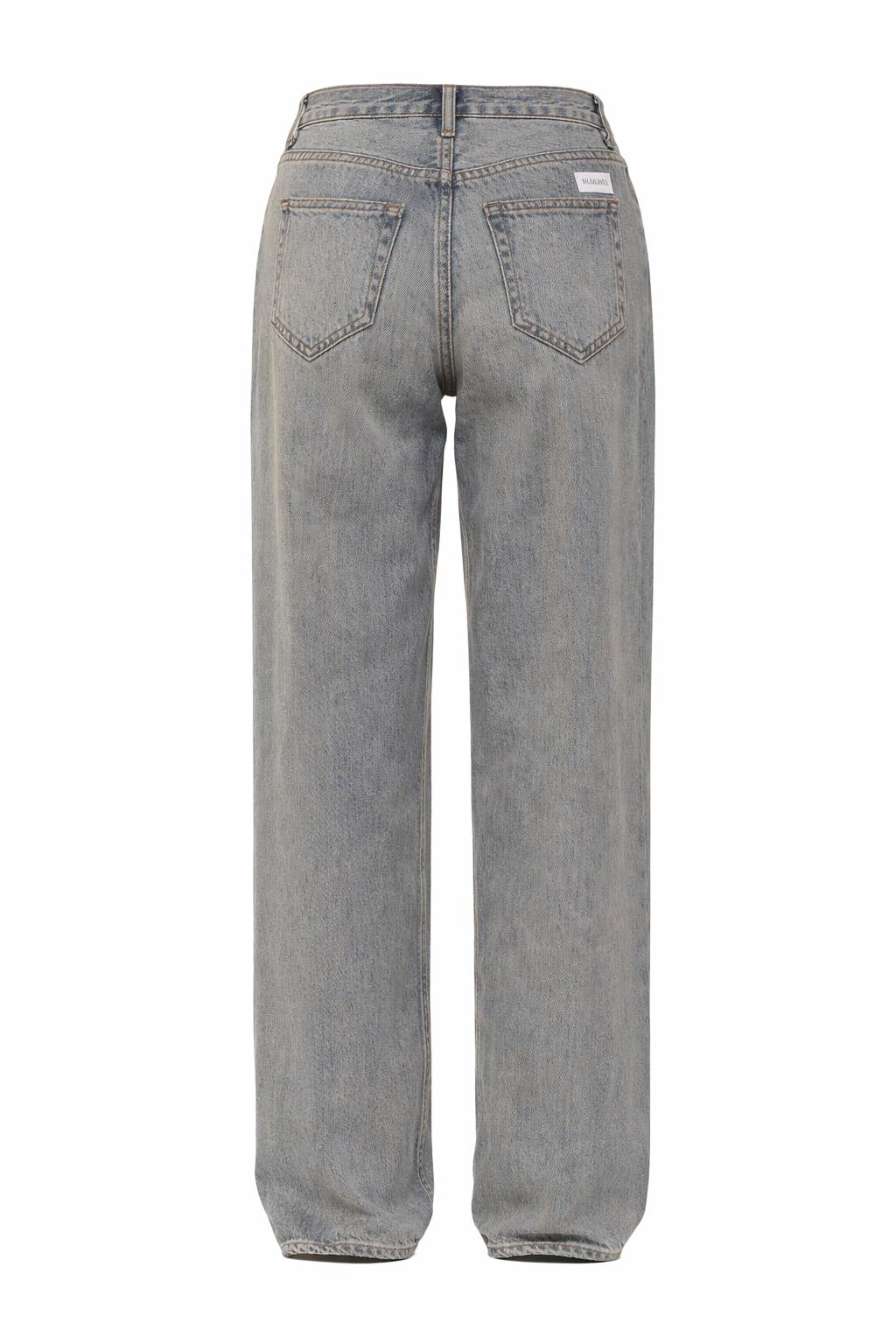 Relaxed Boyfriend-Fit Jeans With High-Rise Waist