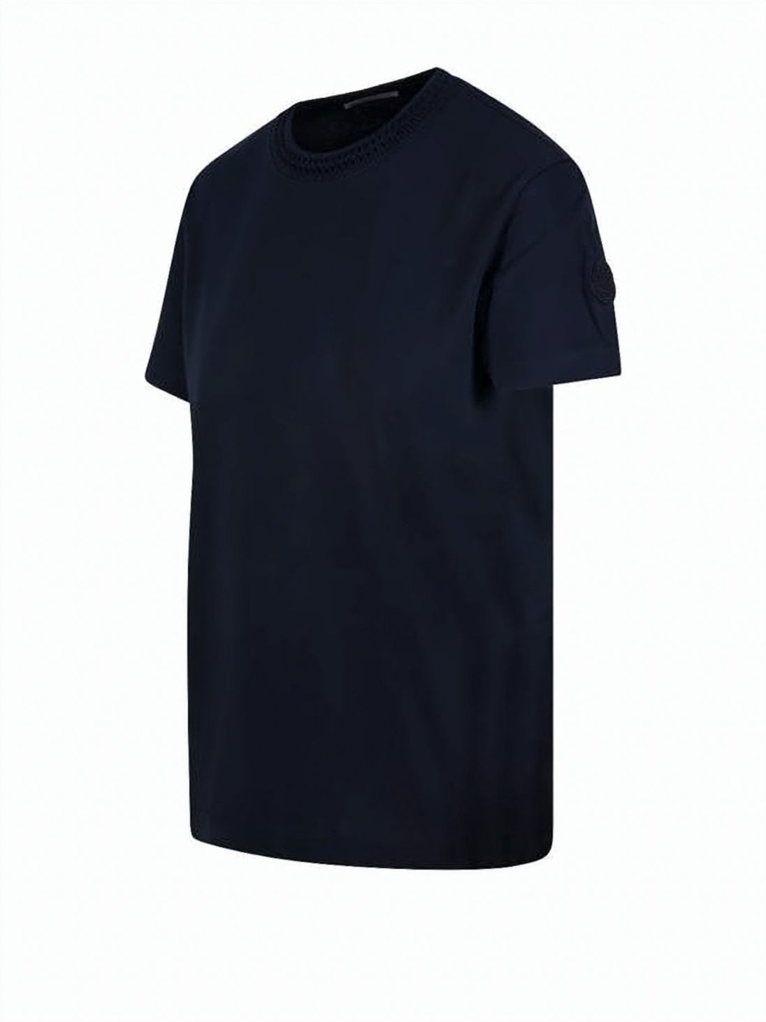 Short-Sleeved T-Shirt with Bold Stripe Detail