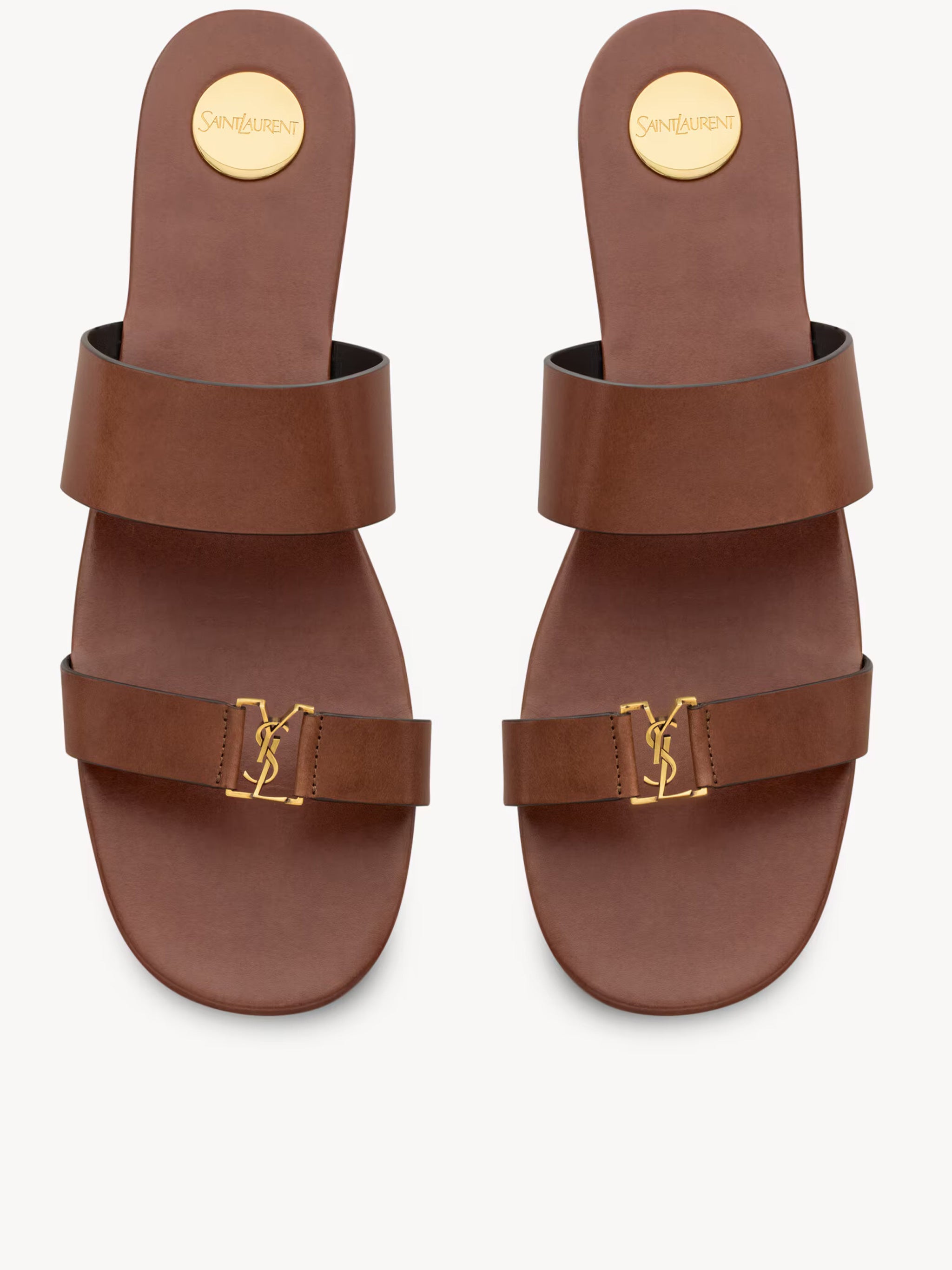 Black/Brown Sandali Babylone Flat Sandals