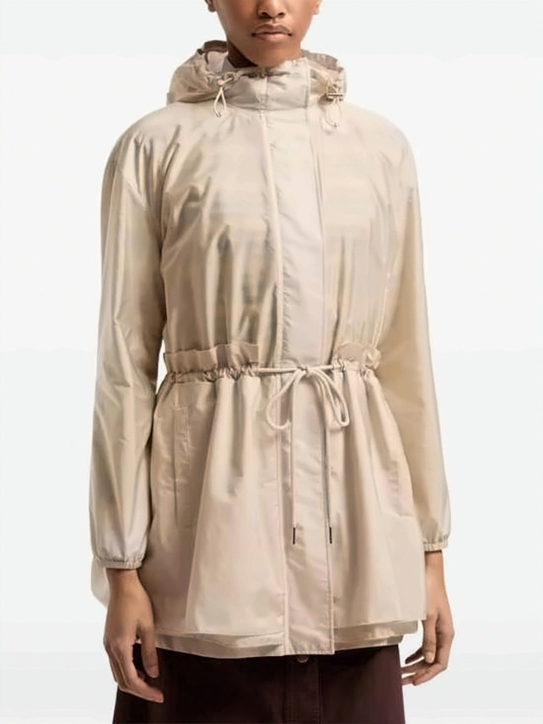 Lightweight Drawstring Waist Moncler Jacket