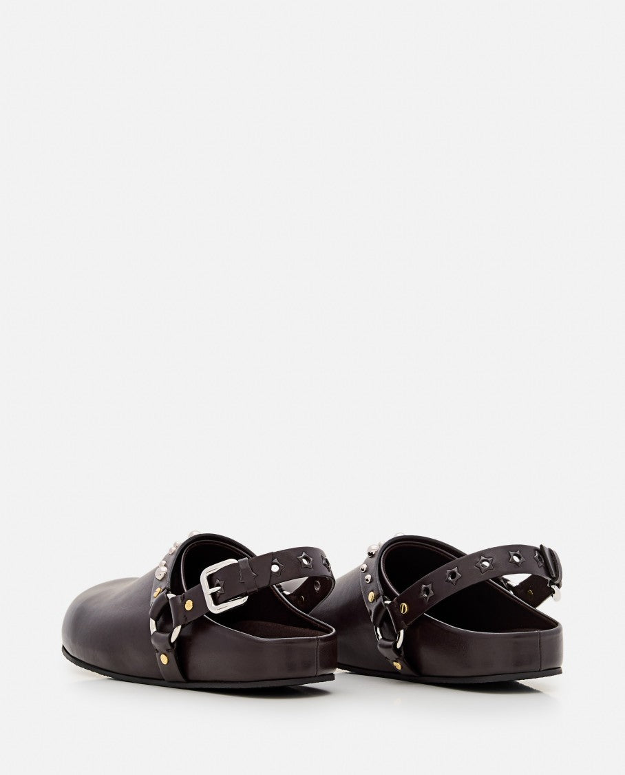 Elyse Alter Mat Slippers W/Studs