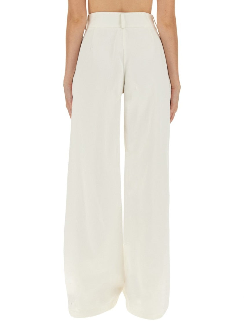 High-Waisted Wide Leg Pants With Clean Lines