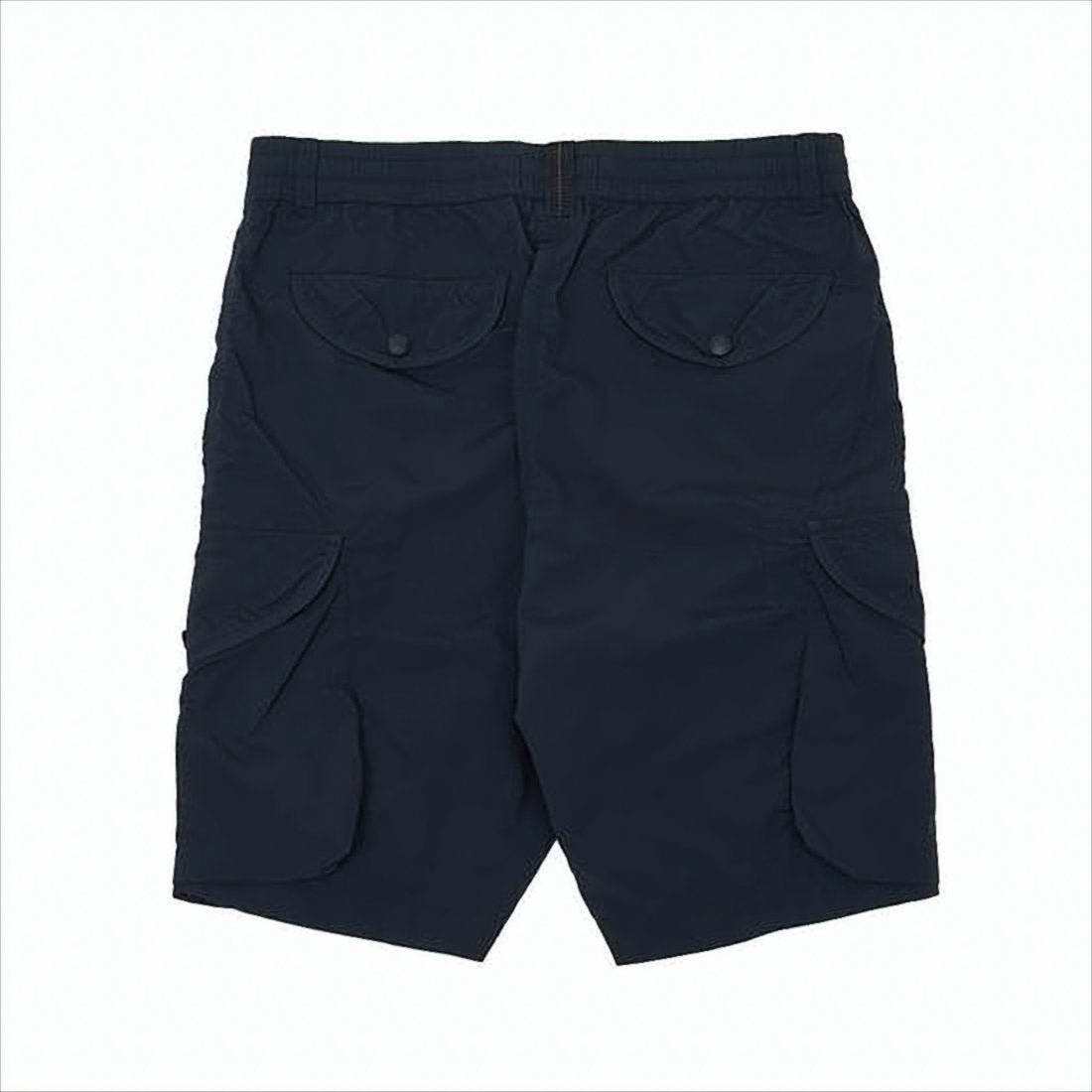 Utilitarian Blue Shorts with Structured Waistband