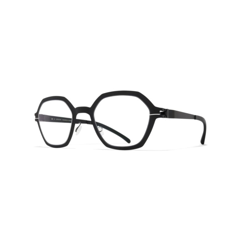 Rosemary Geometric Black Eyeglasses