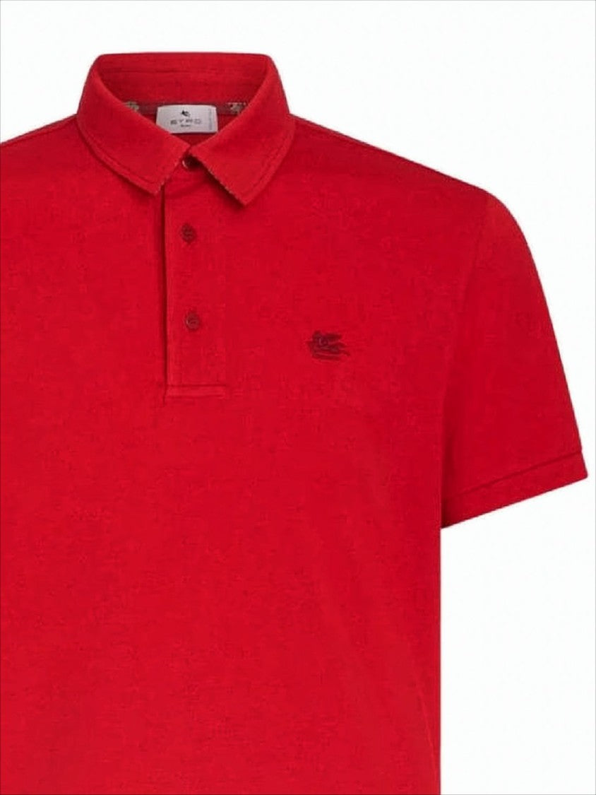 Solid Red Polo Shirt