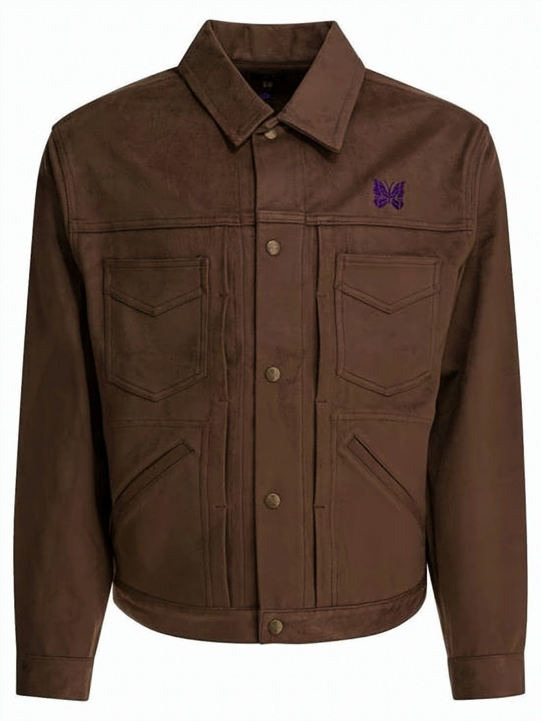 Cropped Structured Jacket with Classic Collar