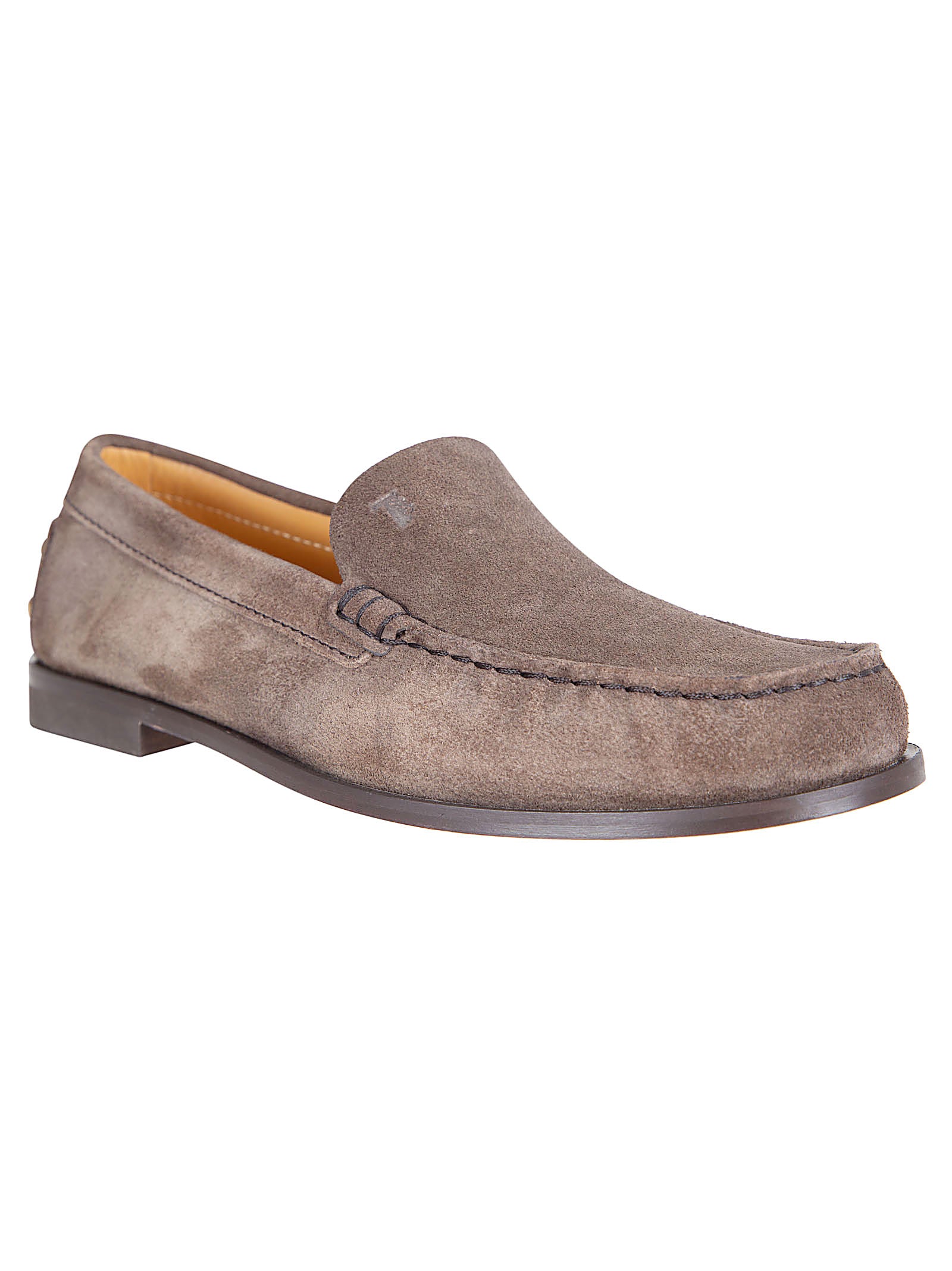 Moccasin Flat Shoes with Metal Dot Accents