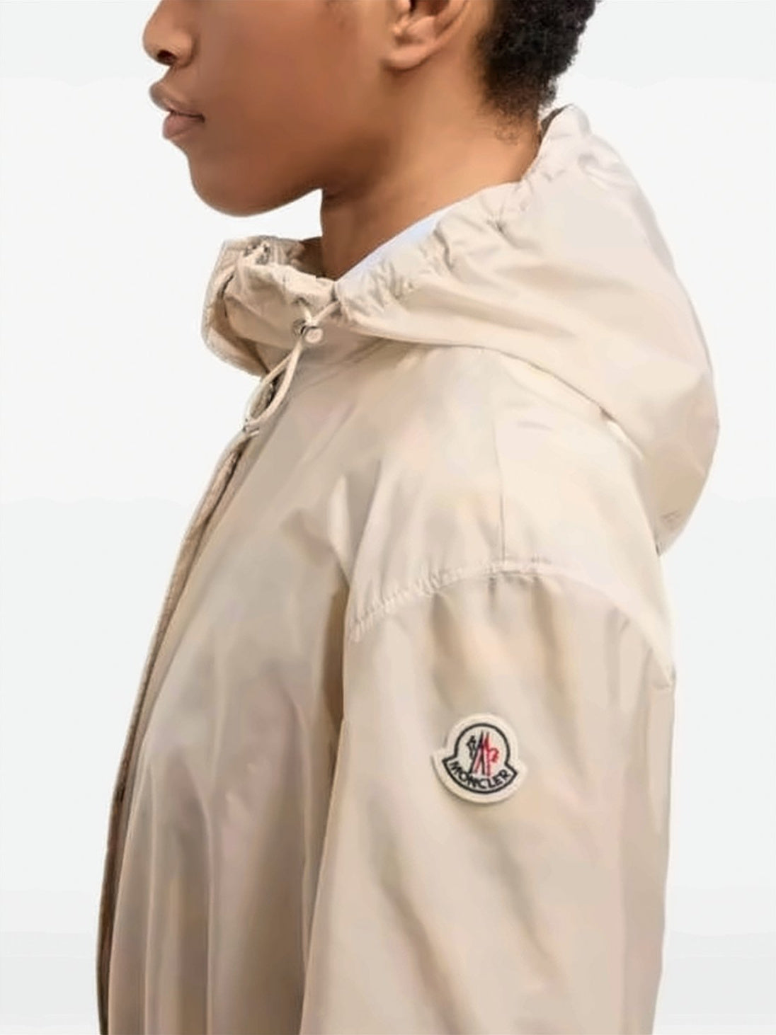 Lightweight Drawstring Waist Moncler Jacket