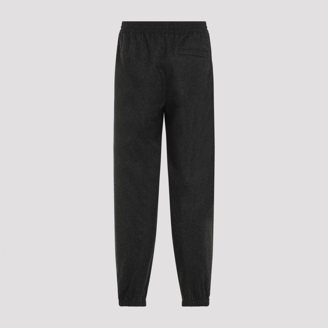 Grey Virgin Wool Trousers