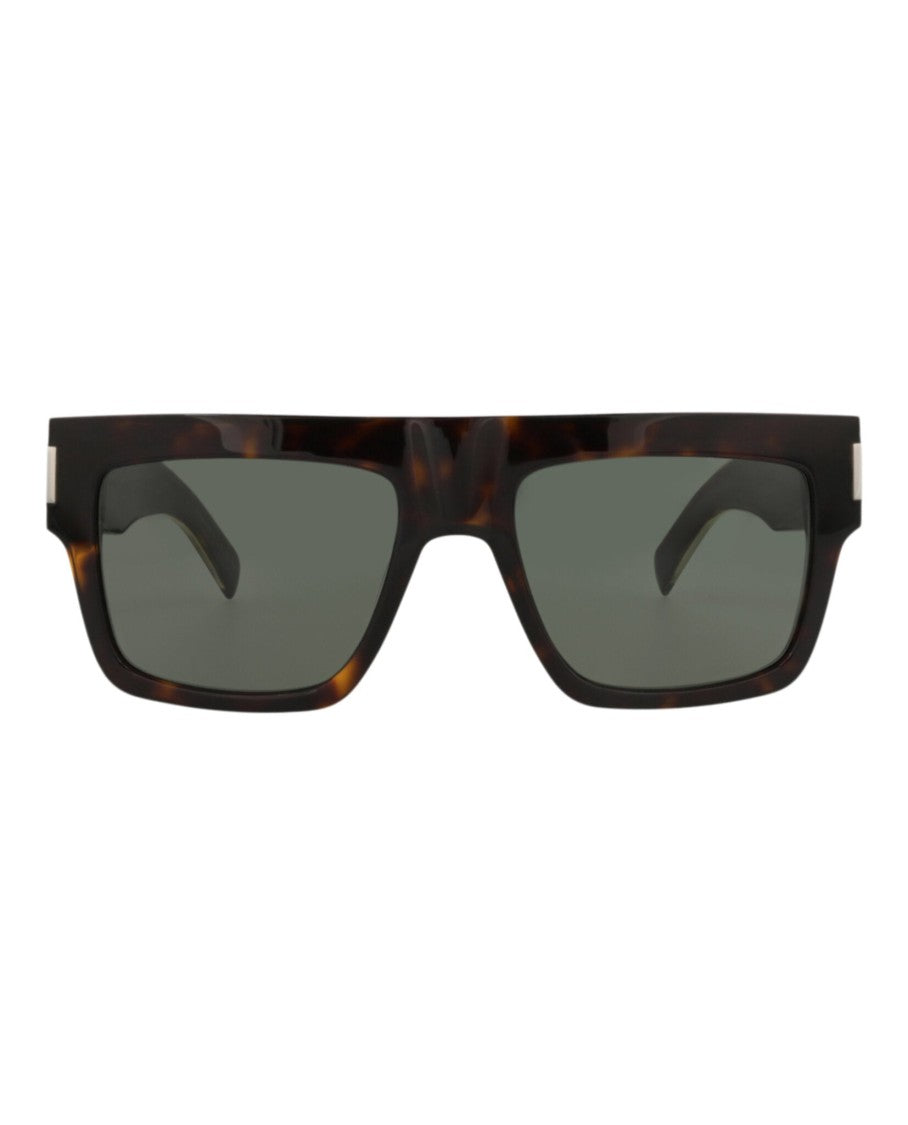 Square-Frame Recycled Acetate Sunglasses