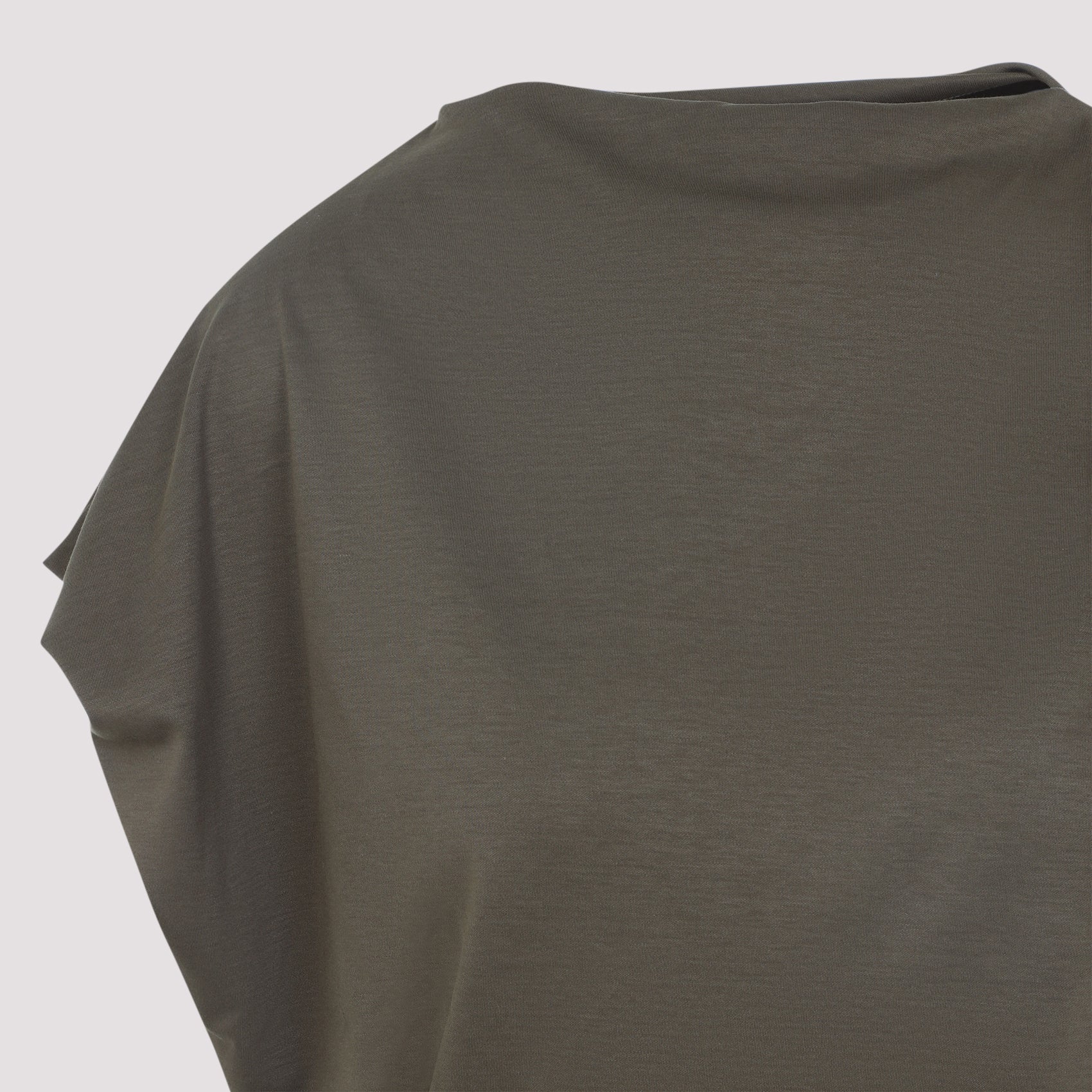 Asymmetrical Draped Tank Top