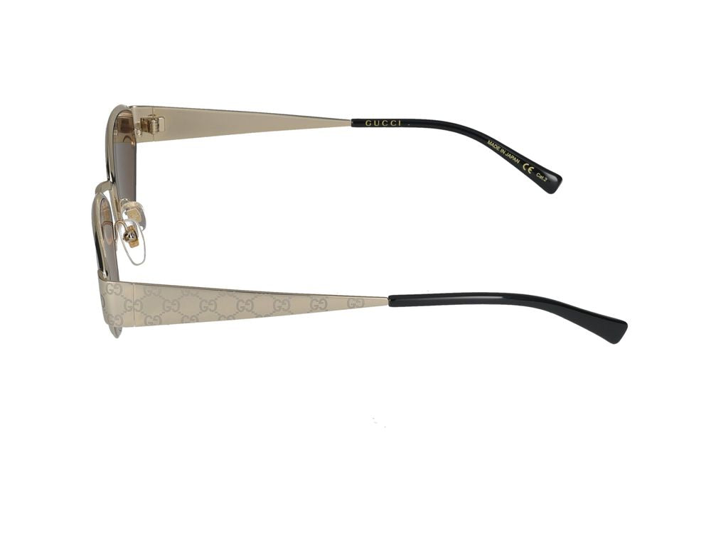 Sunglasses Gucci GG1853S 003 gold gold brown 55/19/145