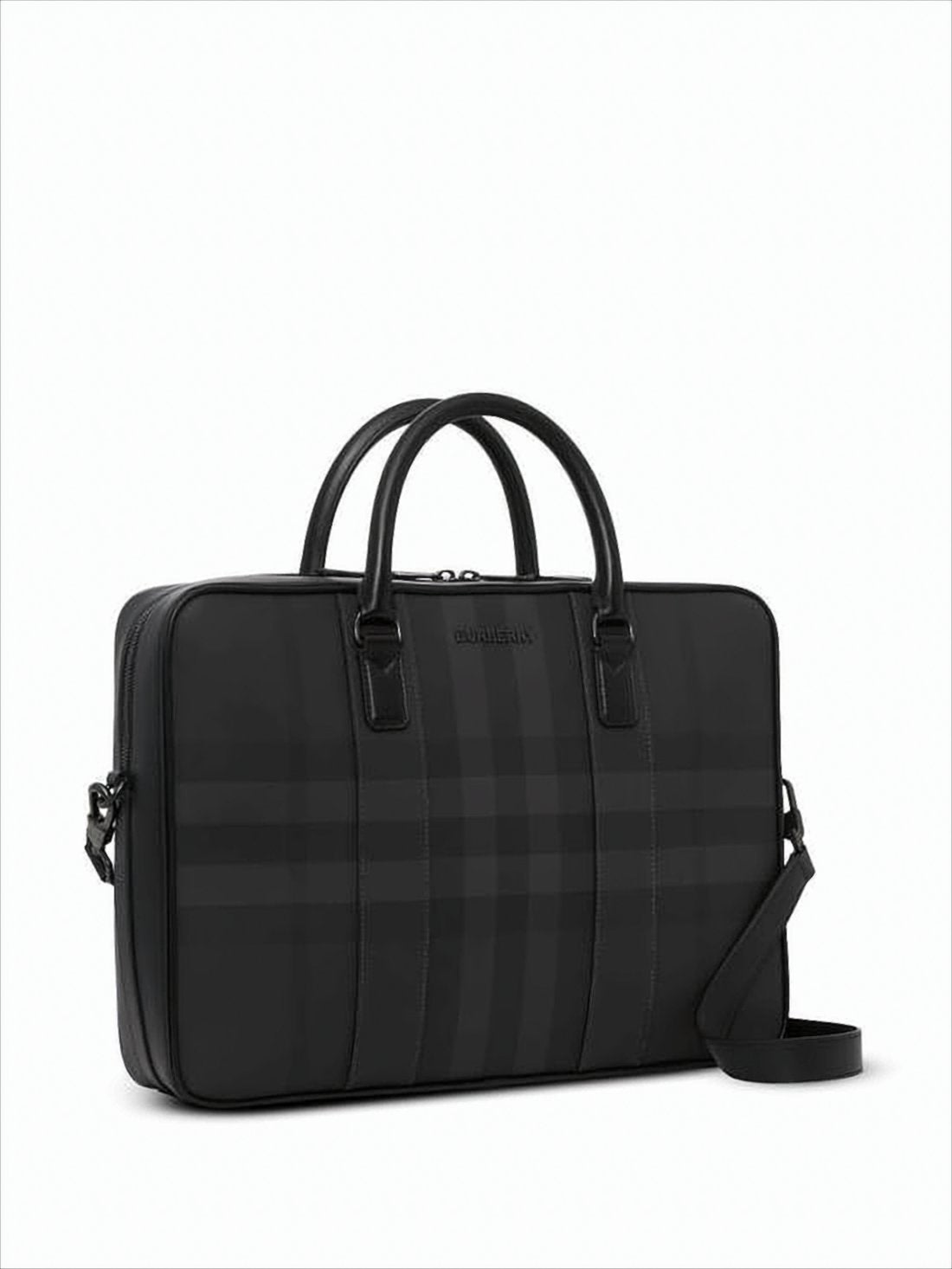 Rectangular Black Briefcase