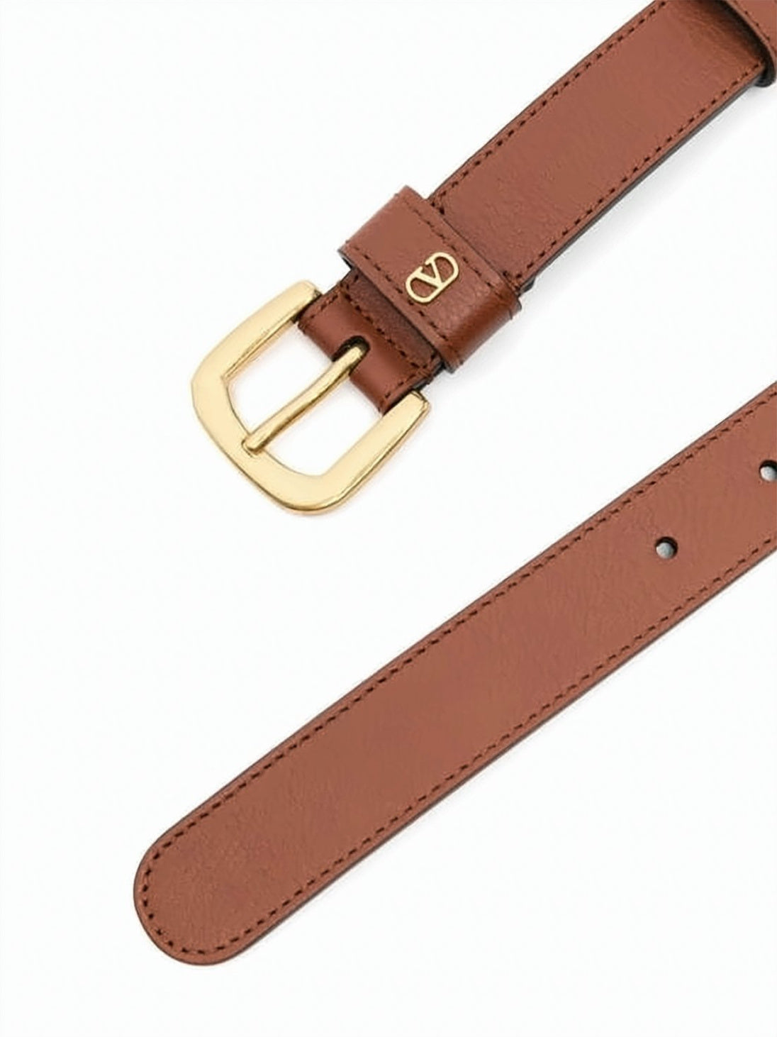 Polished Calf Leather Regular Belt