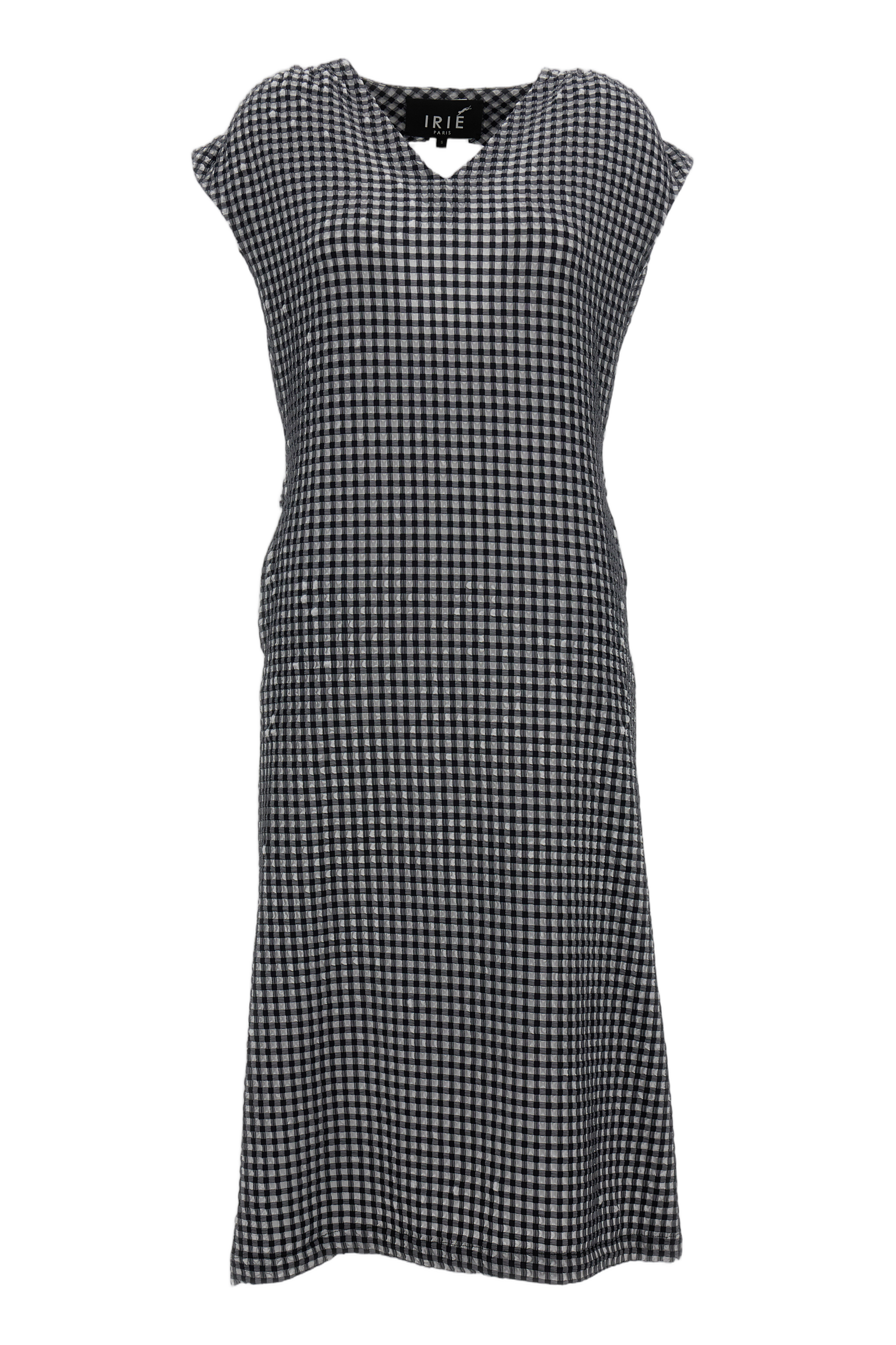 Multicolour Pattern Dress with Dynamic Visual Appeal