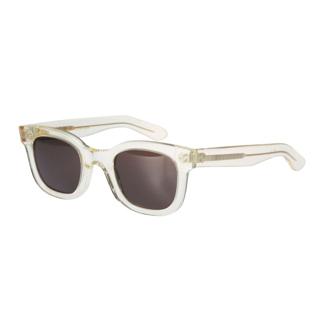 Heritage Translucent Square-Frame Sunglasses with Dark Lenses