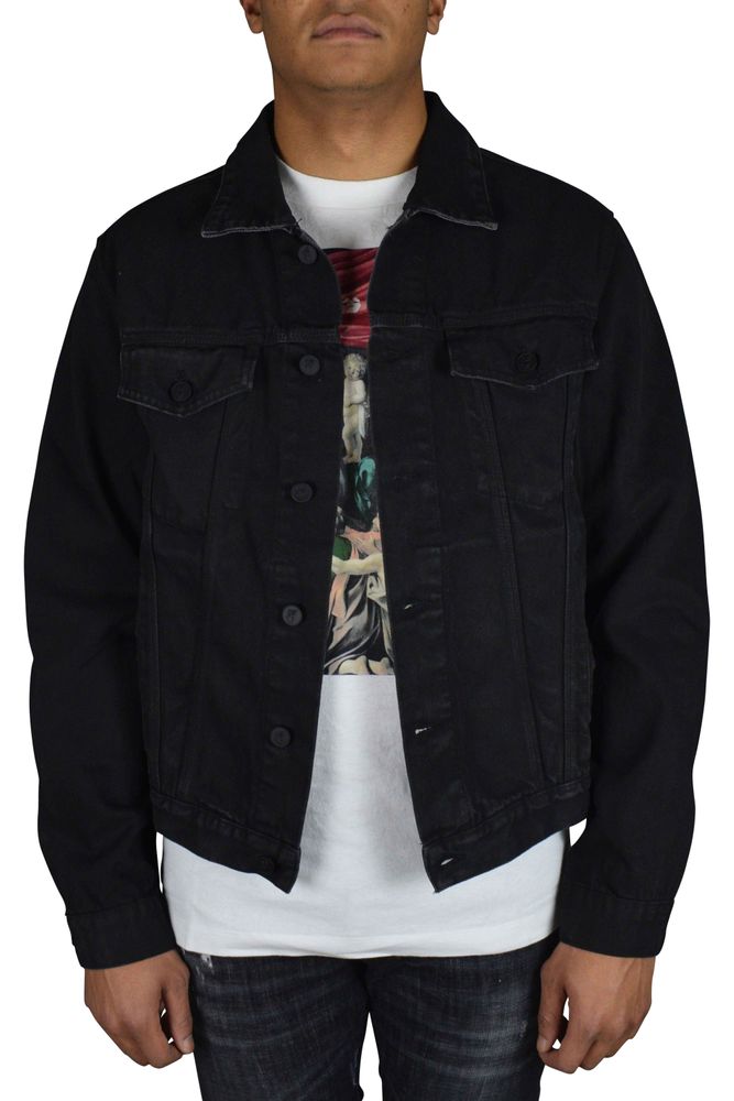Off-White Black Denim Jacket