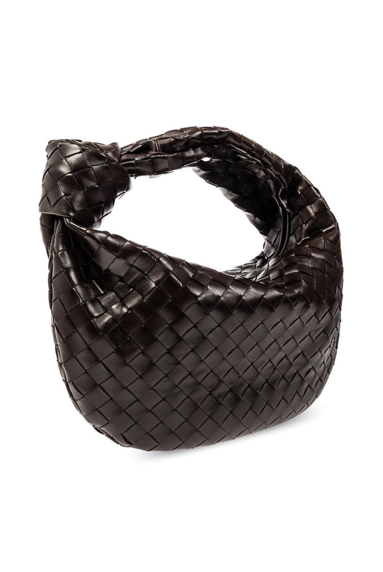 Woven Leather Tote Bag