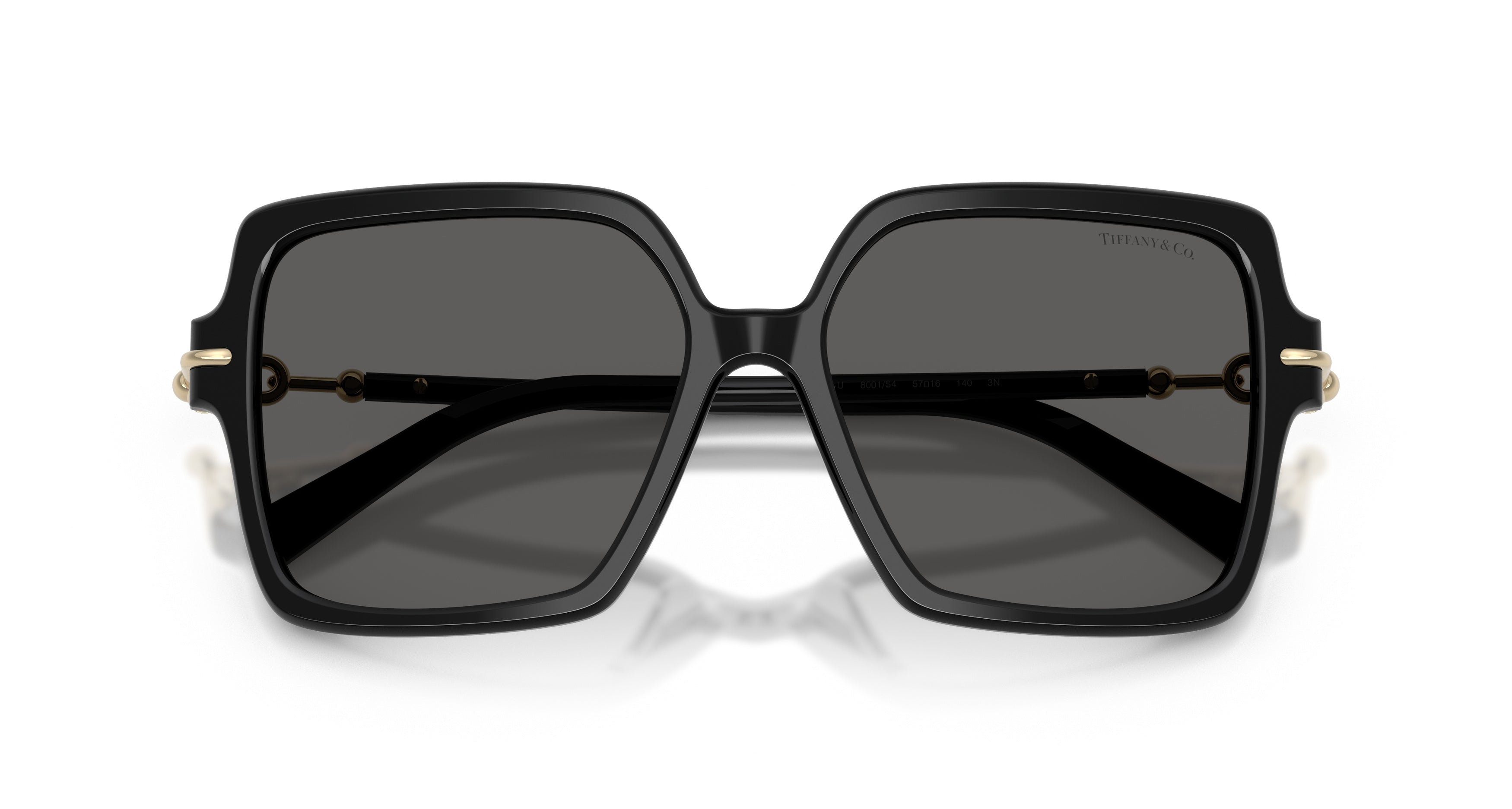 0tf4260u Oversized Square Black Sunglasses