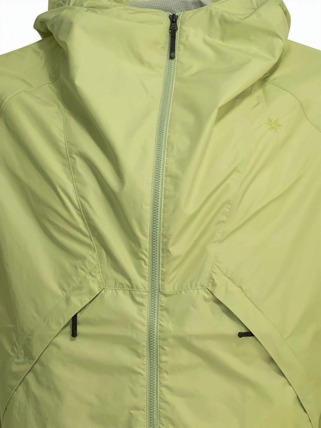 Pale Yellow Lightweight Hooded Goldwin Jacket