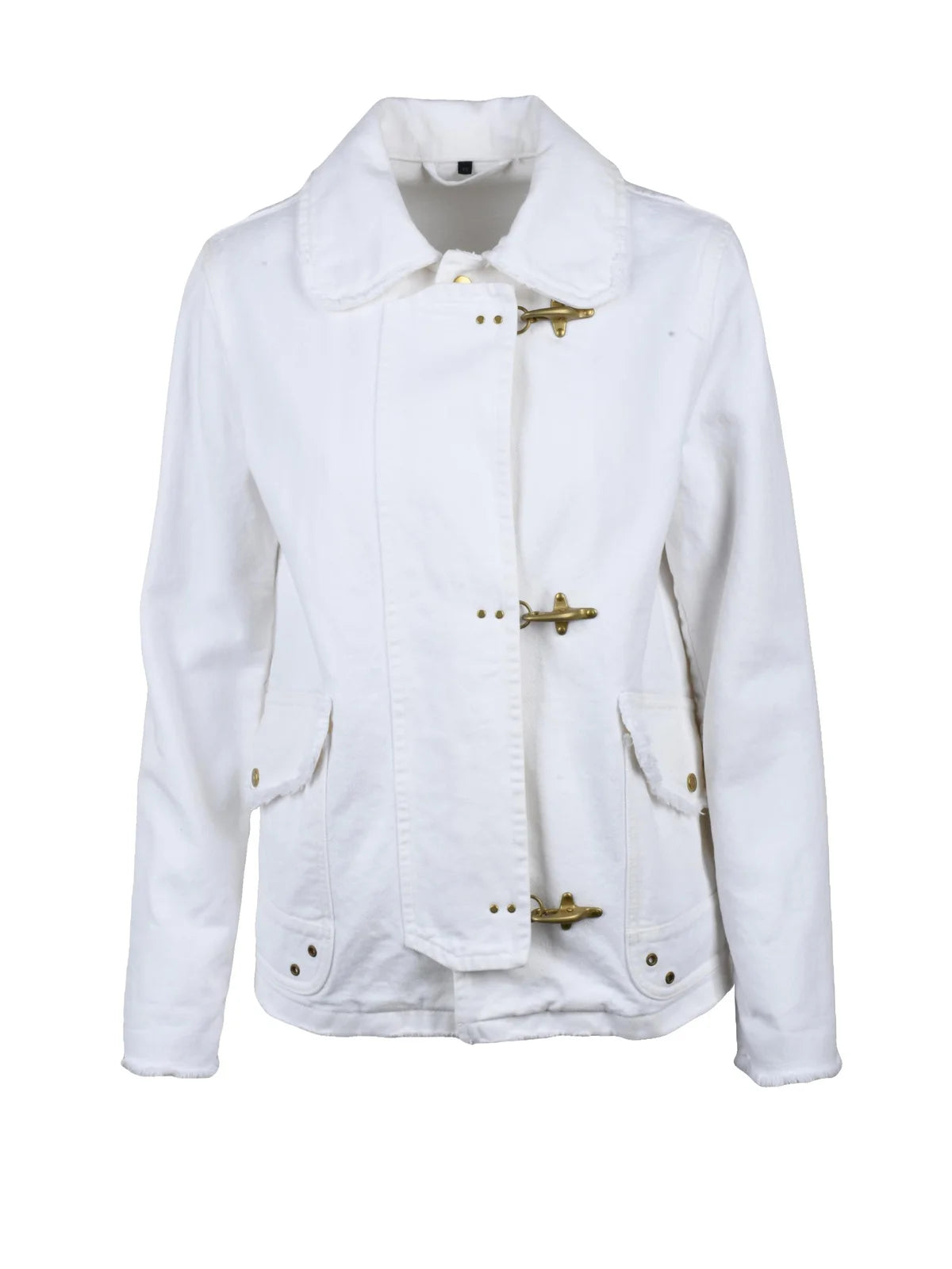 Denim Jacket - White