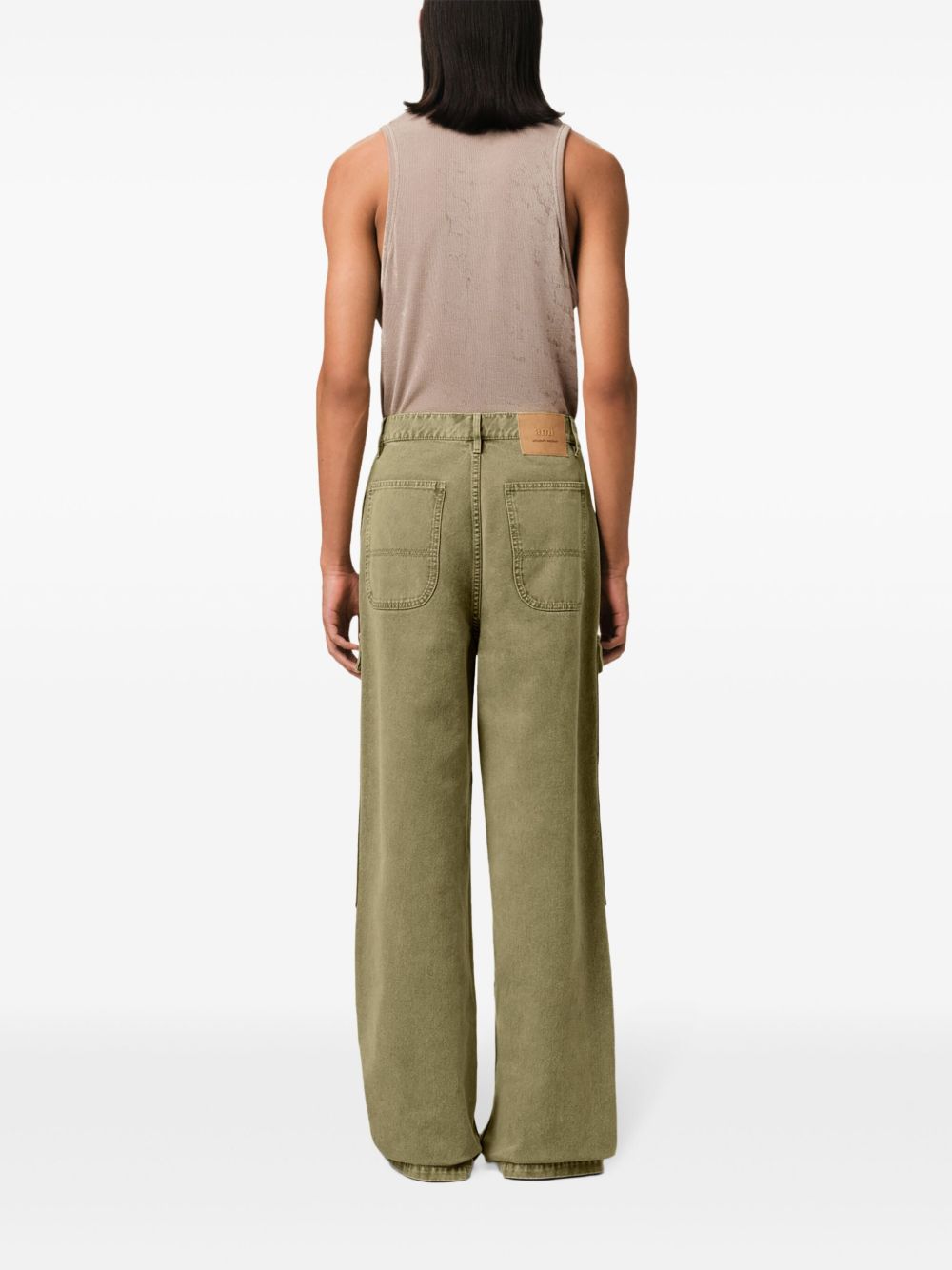 Relaxed Wide-Leg Trousers