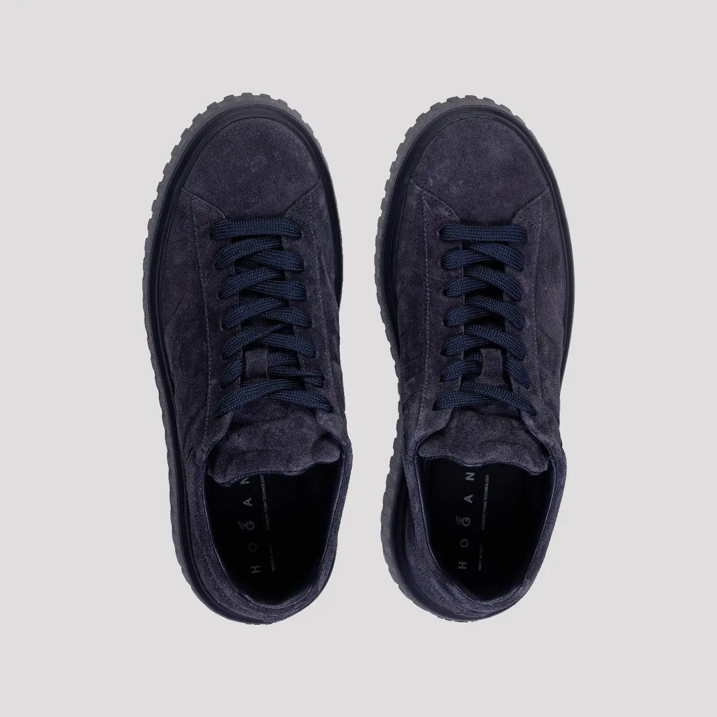 Hogan H-Stripes Lace-Up Sneakers