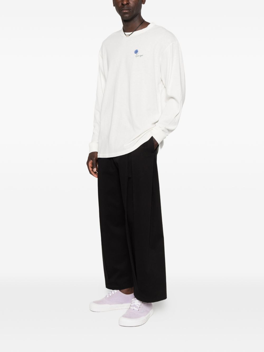 Graphic Print Crew Neck Cotton T-Shirt