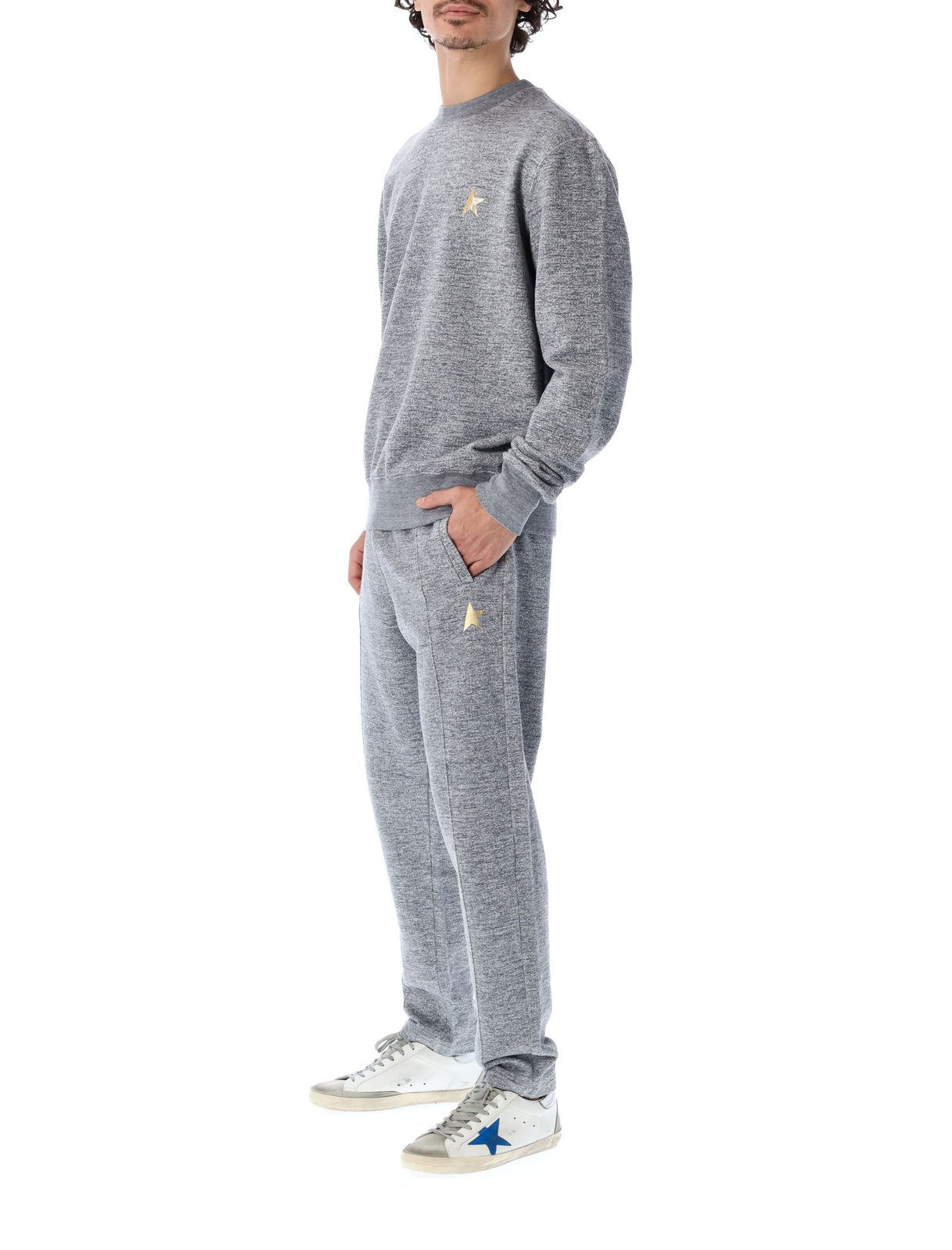 Heathered Grey Relaxed Fit Jogger Pants