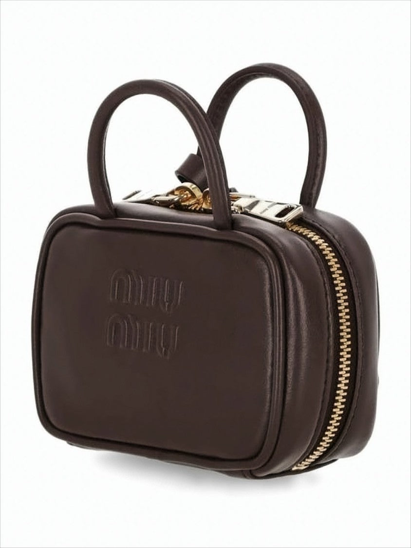 Rectangular Calf Leather Tote Bag