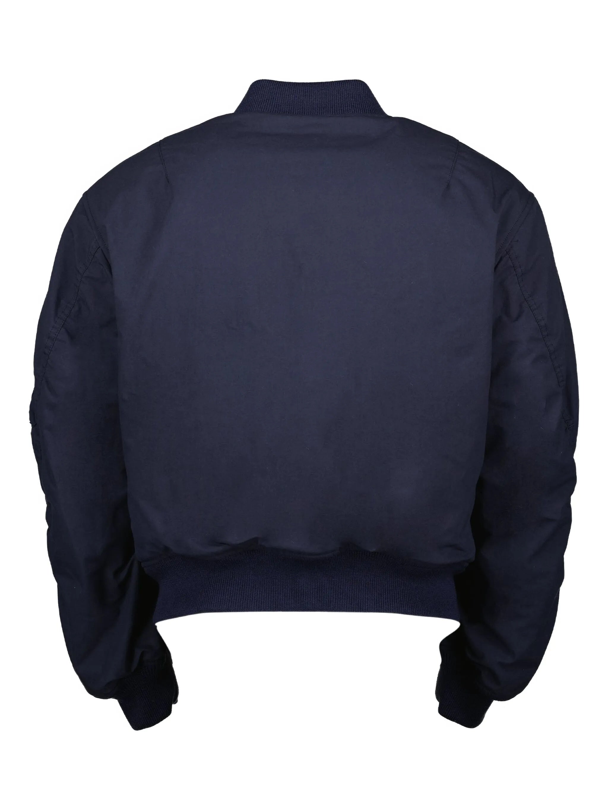 Twisted Arms Boxy Cropped Bomber Jacket