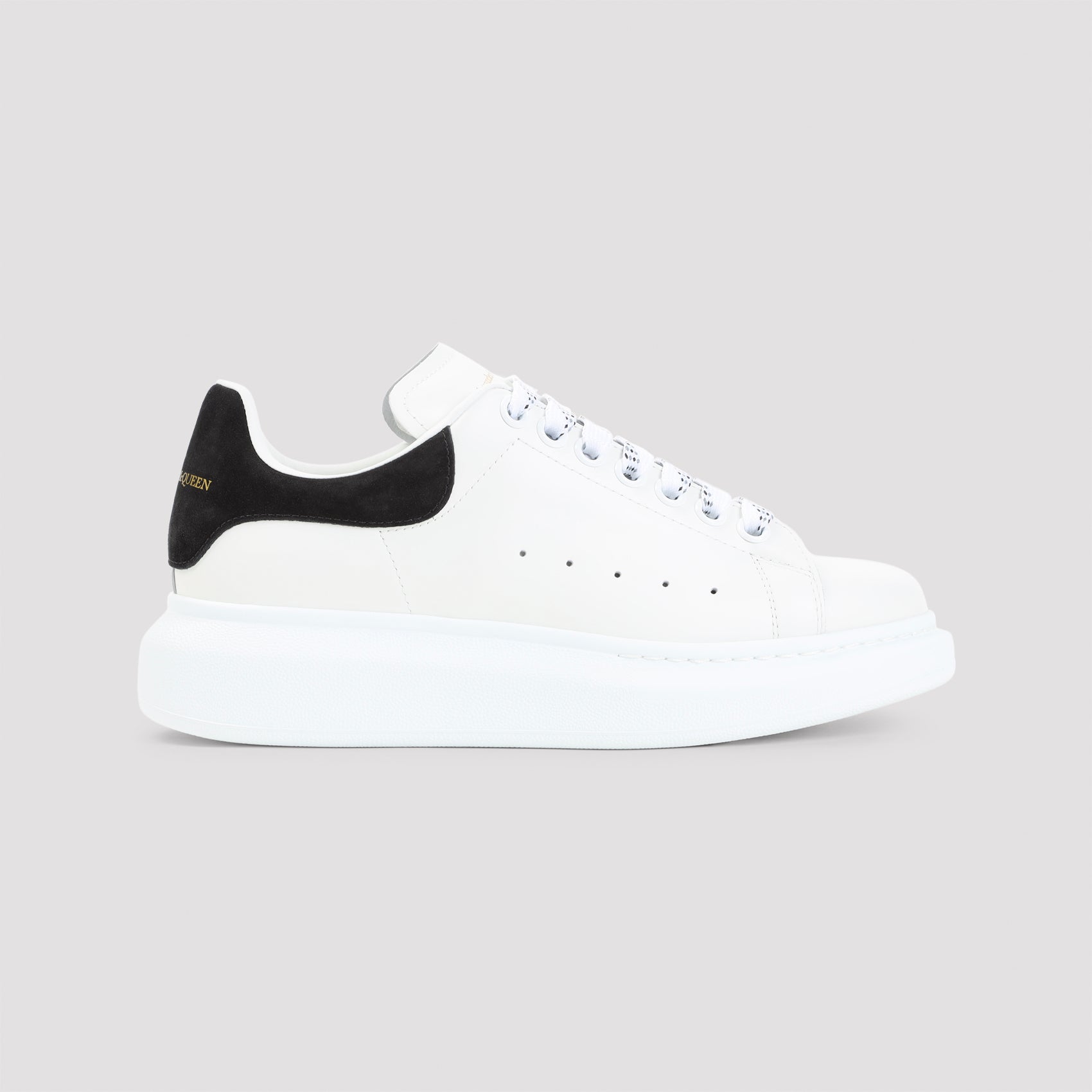 White Calf Leather Sneakers