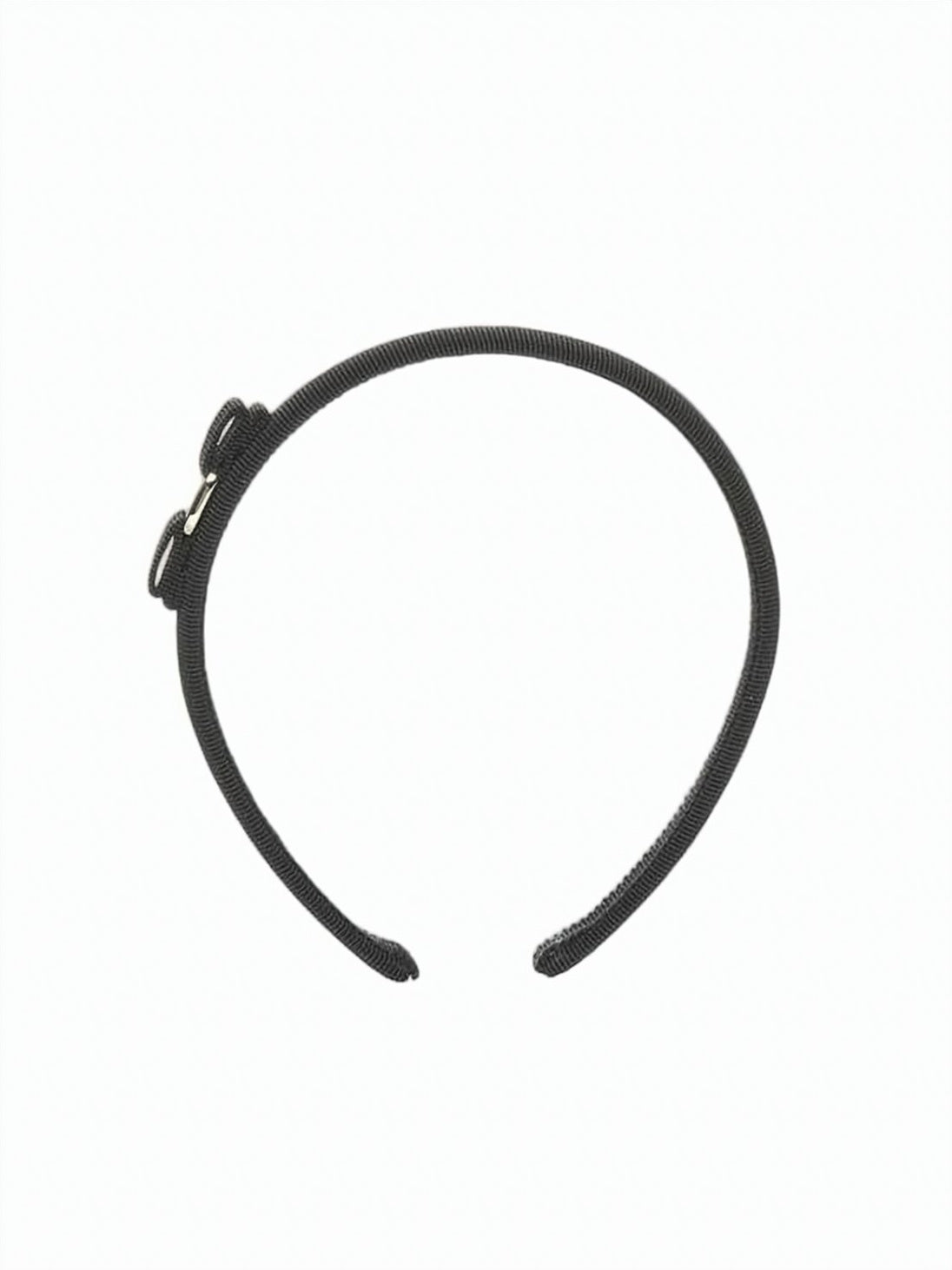 Textured Black Headband