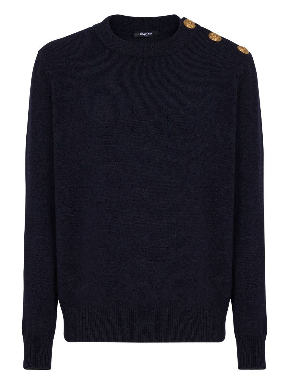 Granatowy sweter