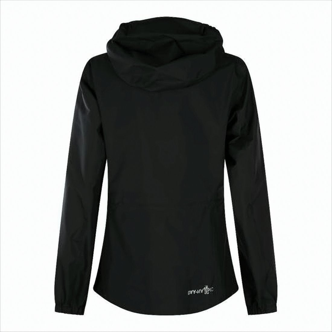 Fitted Black Moncler Padded Jacket with Hood