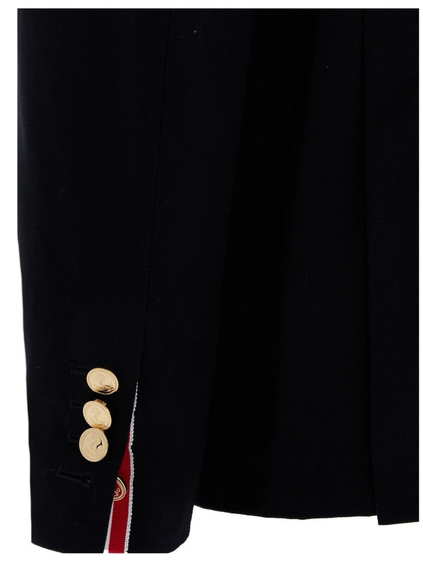 Classic Tailored Blazer with Distinctive Arm Bands