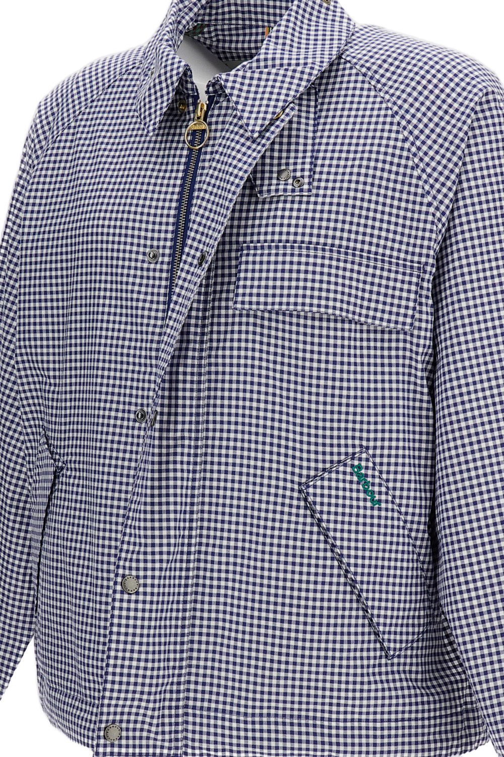 Light Blue Vichy Jacket