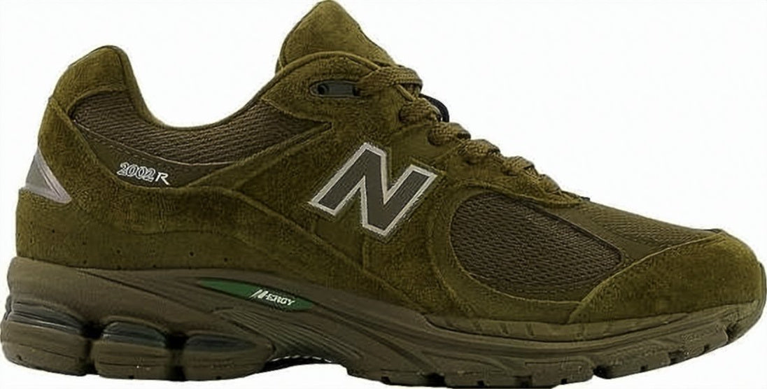 Olive Green Sneaker with Mesh
