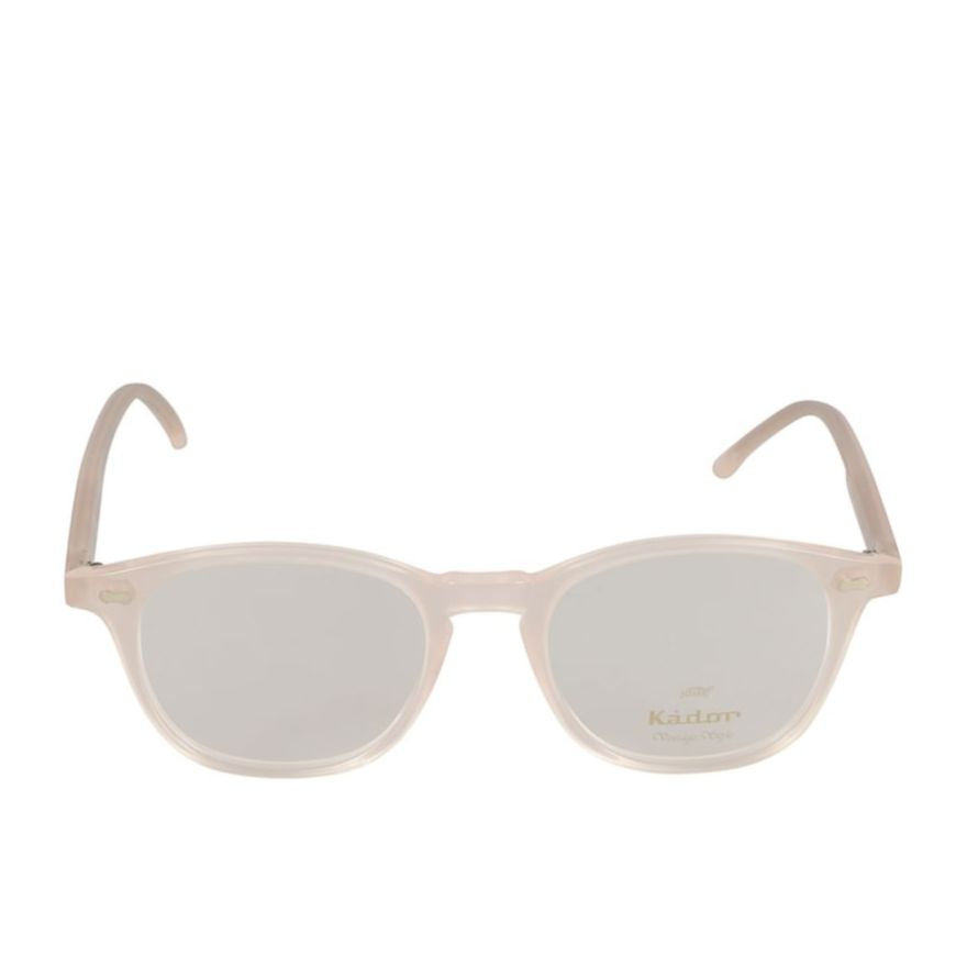 Pepper Translucent Beige Square Frame Eyeglasses