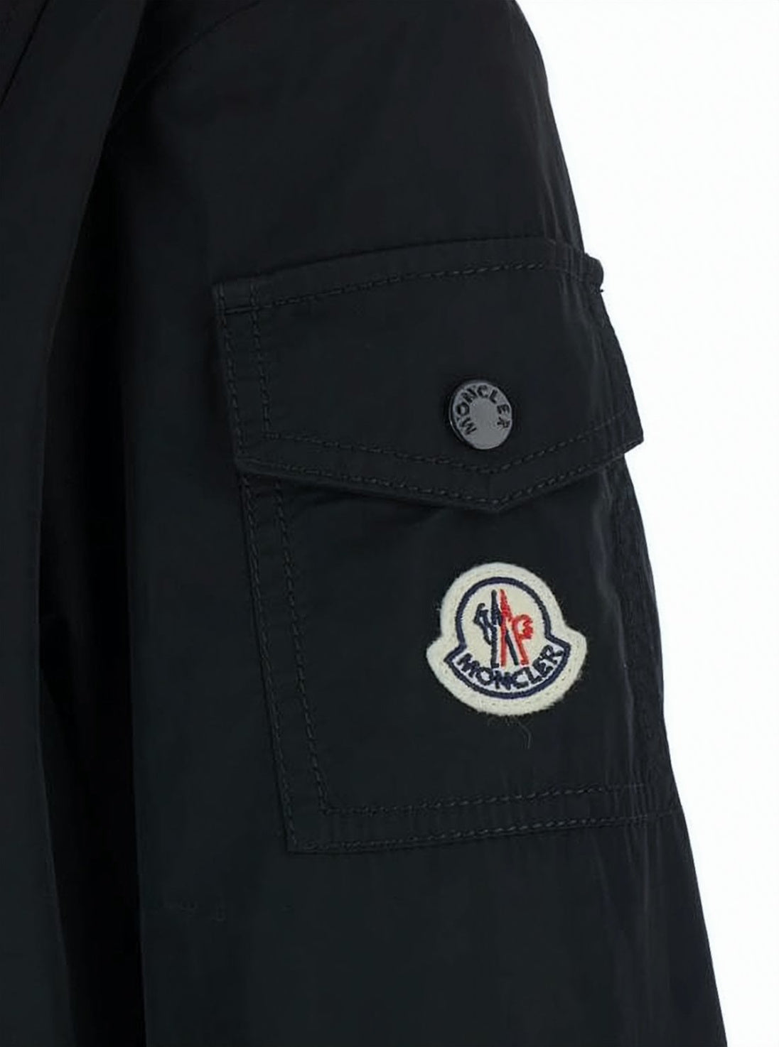 Mid-Length Padded Jacket with Adjustable Hood