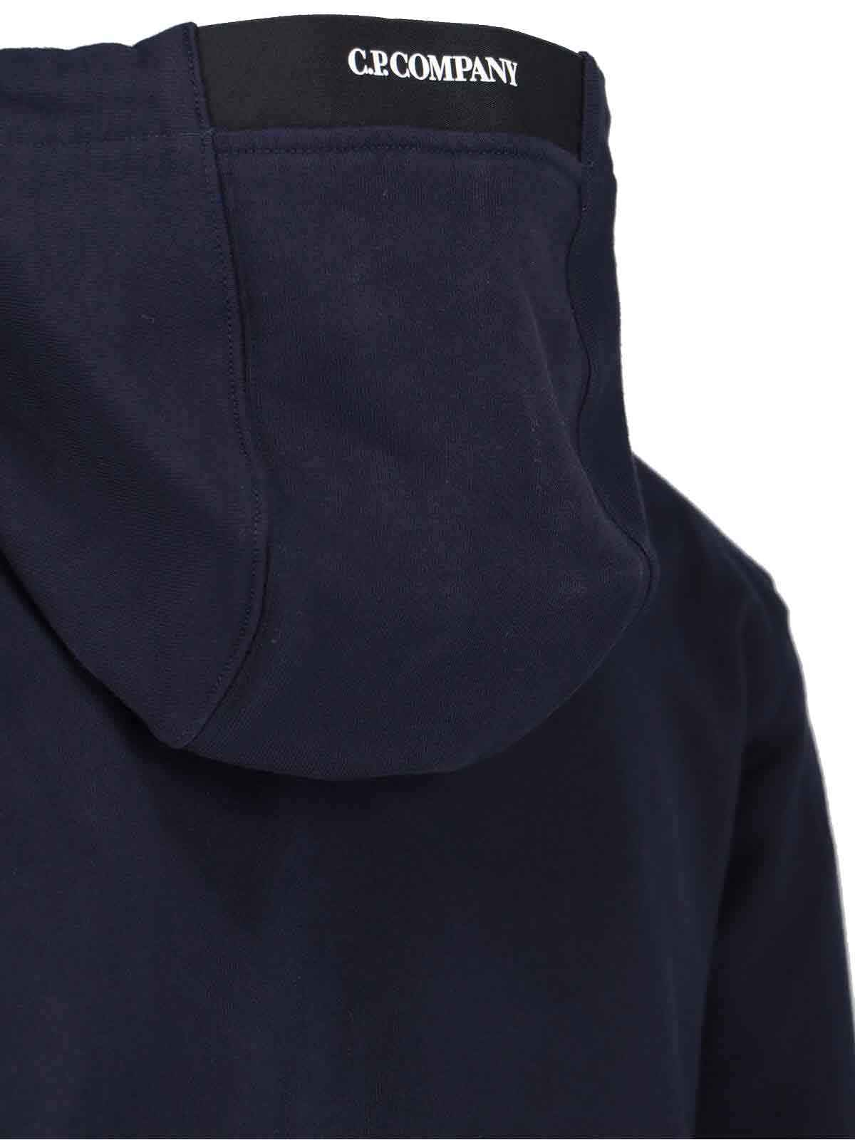 Logo Hoodie Navy Blue