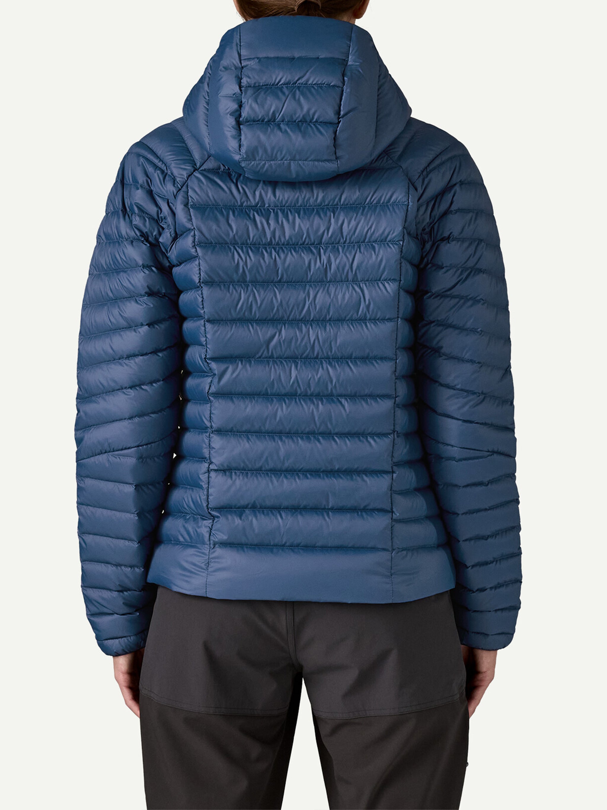 Blue Down Sweater Hoody Down Hoodie