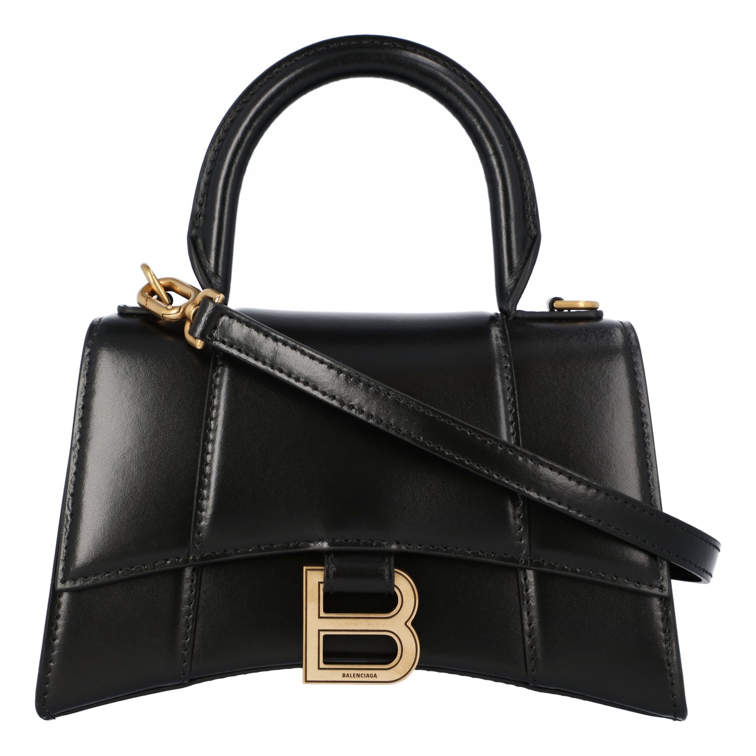 Black Hourglass Xs Handbag