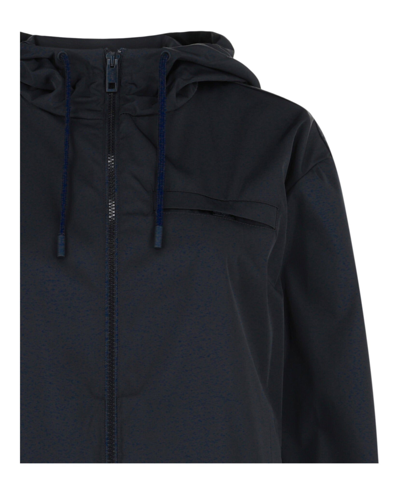 Logo Hooded Windbreaker Jacket