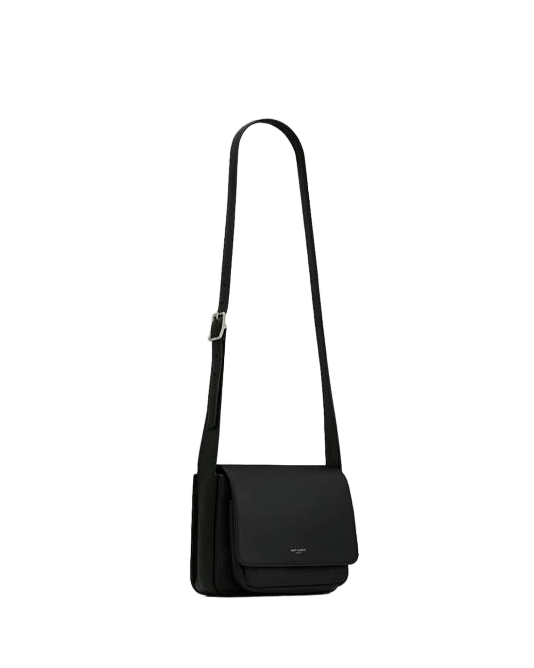 Rectangular Calf Leather Crossbody Bag